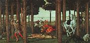 The Story of Nastagio degli Onesti (second episode) gfhgf BOTTICELLI, Sandro